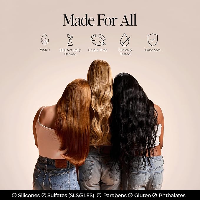 LolaVie Restorative Conditioner - 8.5 oz - Hydrates, Strengthens & Fights Frizz for 12x Softer, Smoother Hair - Color Safe - All Hair Types