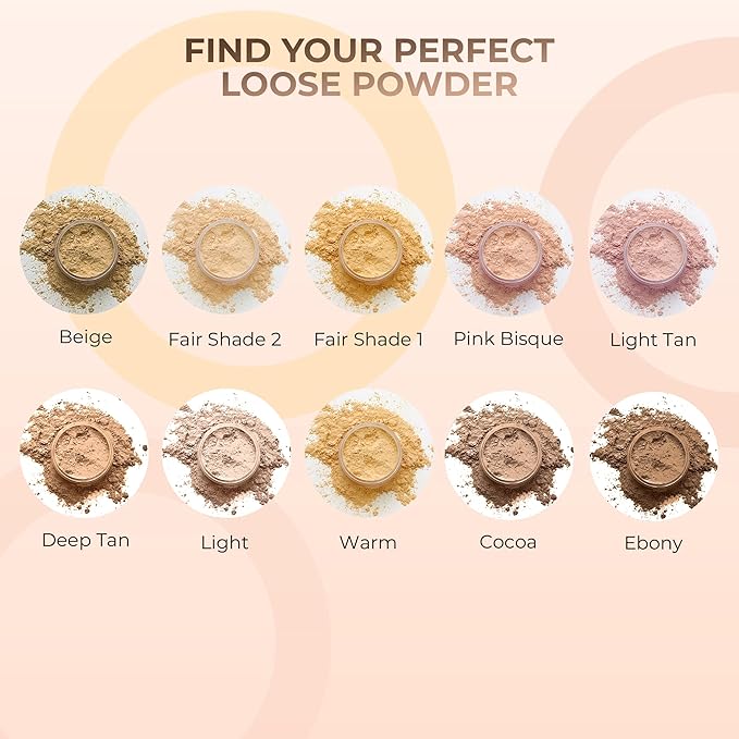 (8 Ounce Bag) (Light) Foundation Powder Refill By Sweet Face Minerals, Lightweight Mineral Loose Makeup Powder with SPF 20, Full Coverage Flawless Finish, Talc-free, Cruelty-Free, Refillable Pouch