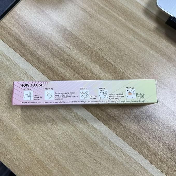 Liquid Highlighter Makeup Stick 3D Sparkling Effect,Cream Highlighter Lightweight,Easy To Spread,Highlighter Makeup Long-lasting,Natural Makeup Effect(01#Spotlight)
