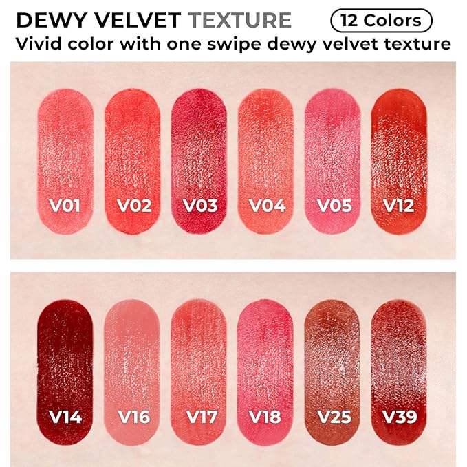 BBIA Last Velvet Tint NEW - Soft Creamy Matte Finish Lip Stain, Blur Effect & Velvety Texture, Long-Lasting, High Pigment, Non-Drying, Vegan, Korean Lip Makeup (V14 CHILL BOSS, Pack of 1)